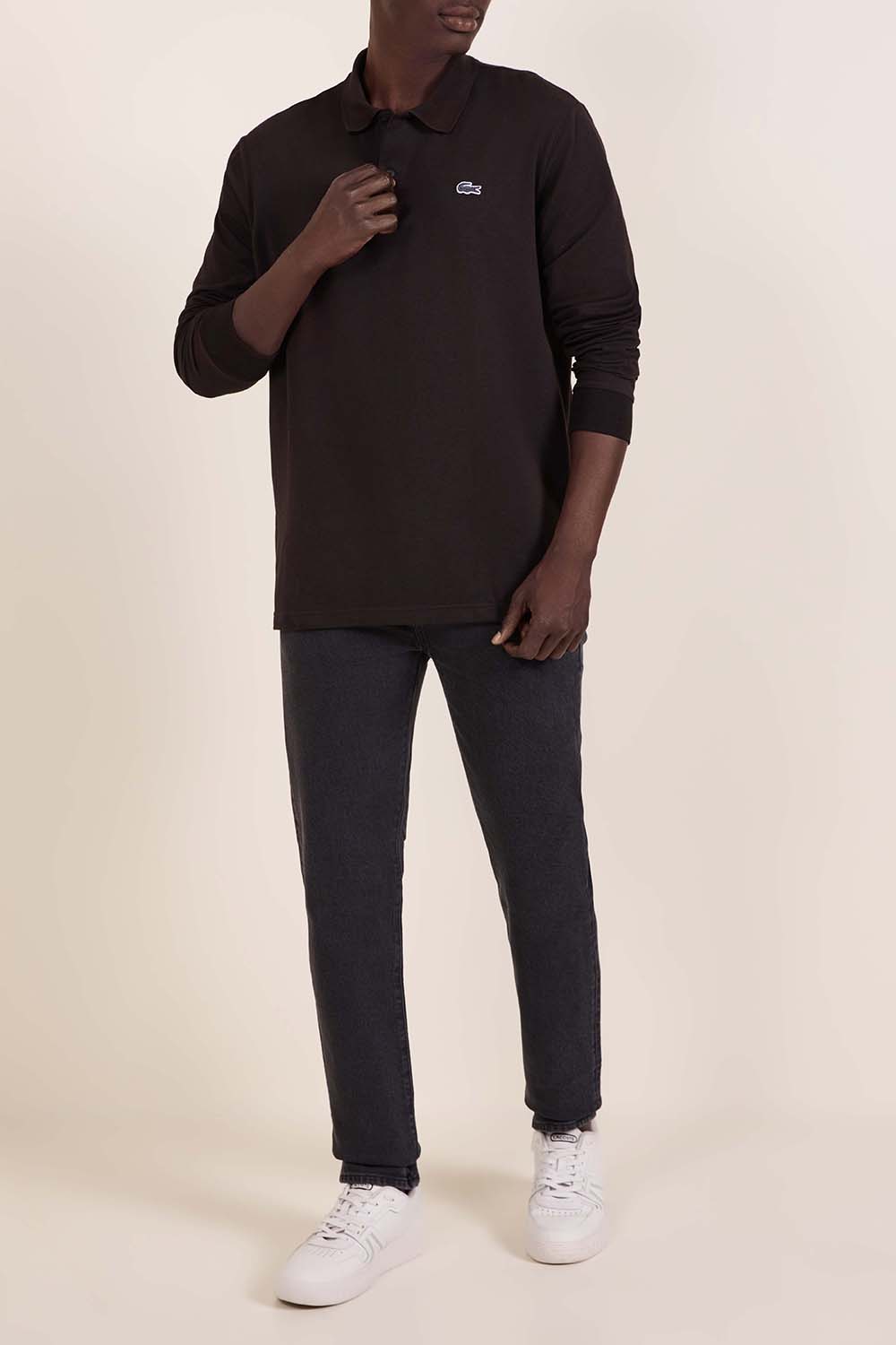 חולצת פולו עם שרוול ארוך